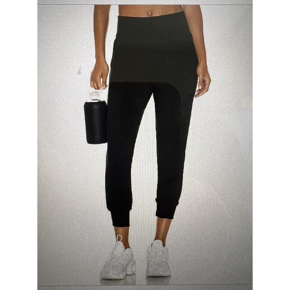Nike Yoga Pants Womens Size Medium Black Flow Hyper Pocket 7/8 CJ3827-010